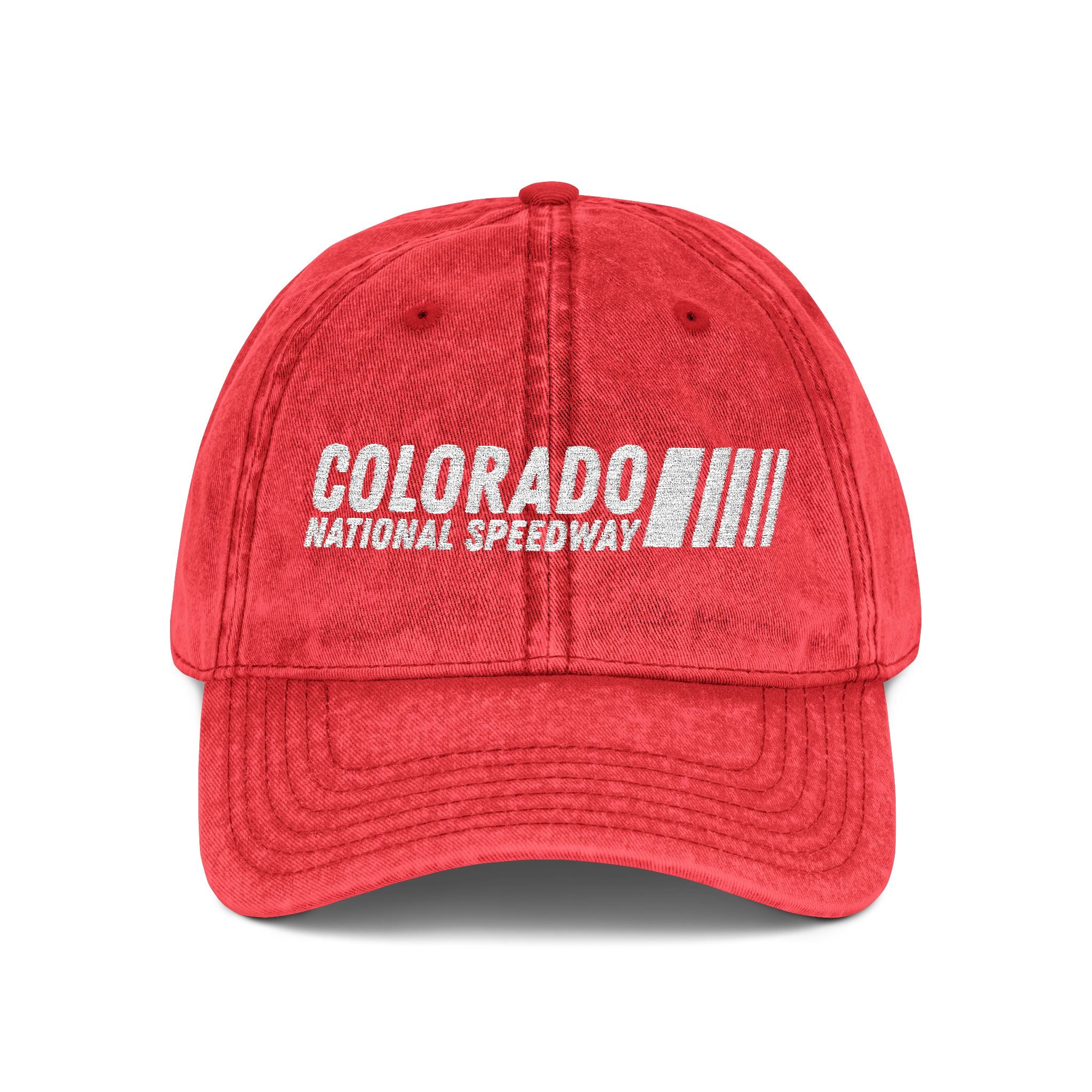 Vintage Embroidered Cap | Colorado National Speedway