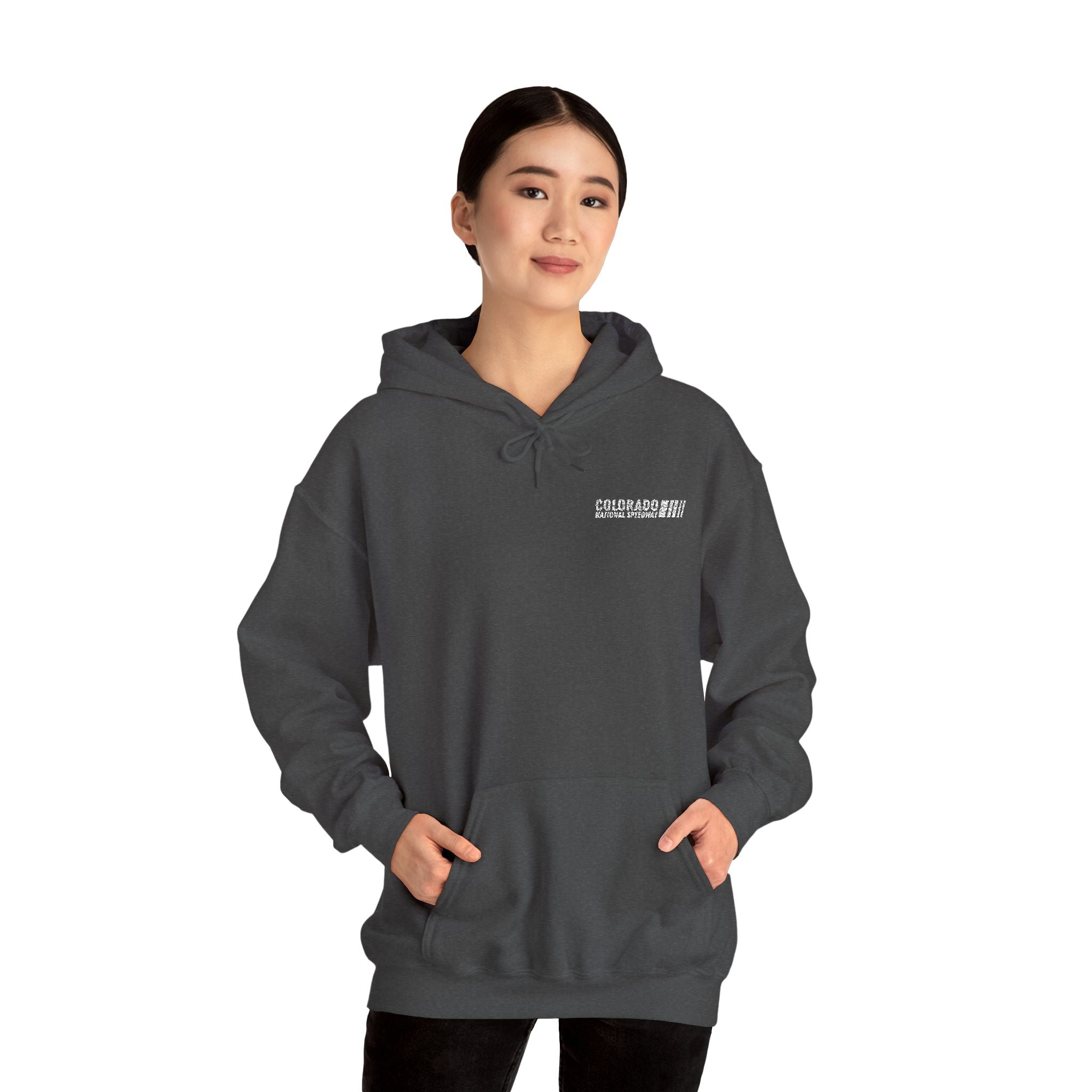 Embroidered Hoodie Unisex | Colorado National Speedway