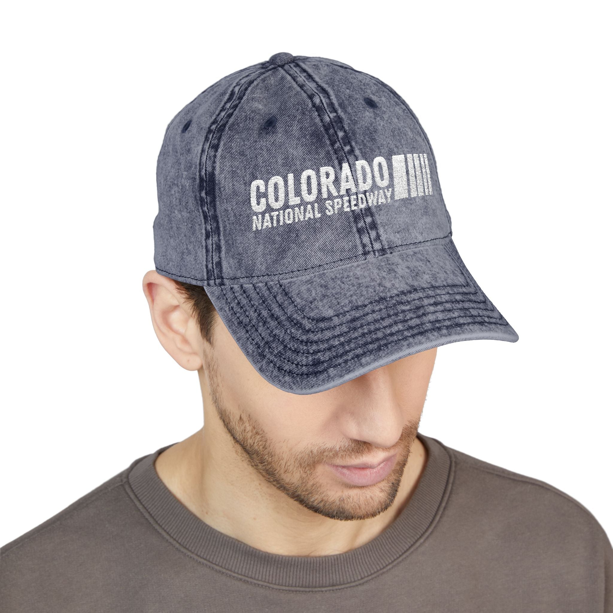 Vintage Embroidered Cap | Colorado National Speedway