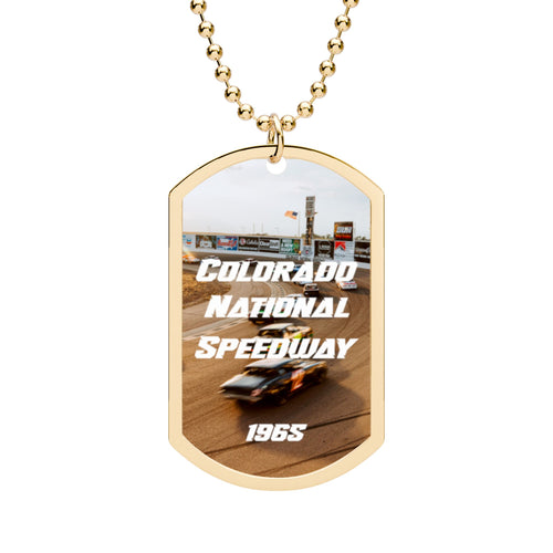 Dog Tag Necklace | Colorado National Speedway