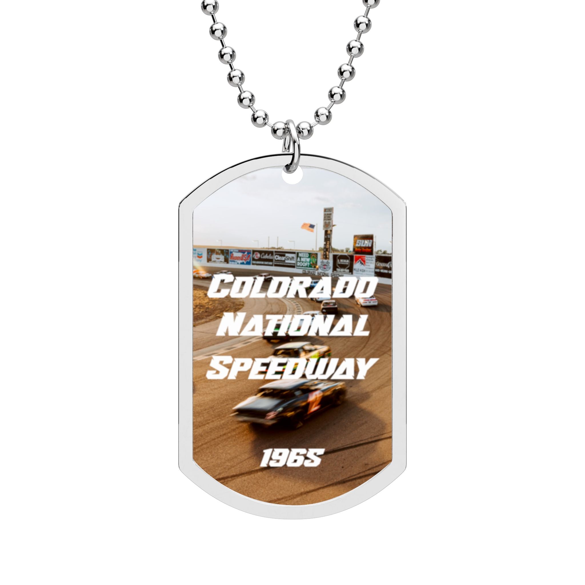 Dog Tag Necklace | Colorado National Speedway