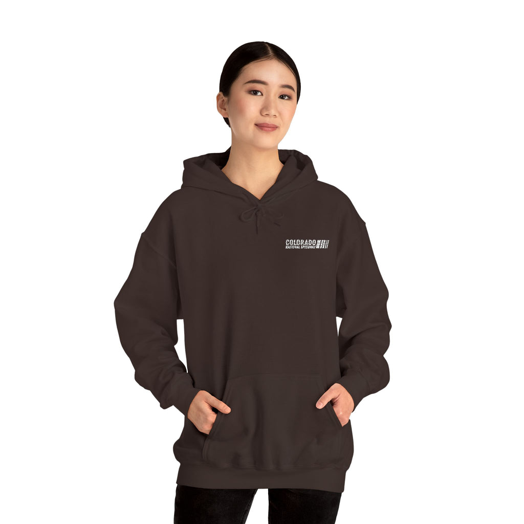 Embroidered Hoodie Unisex | Colorado National Speedway