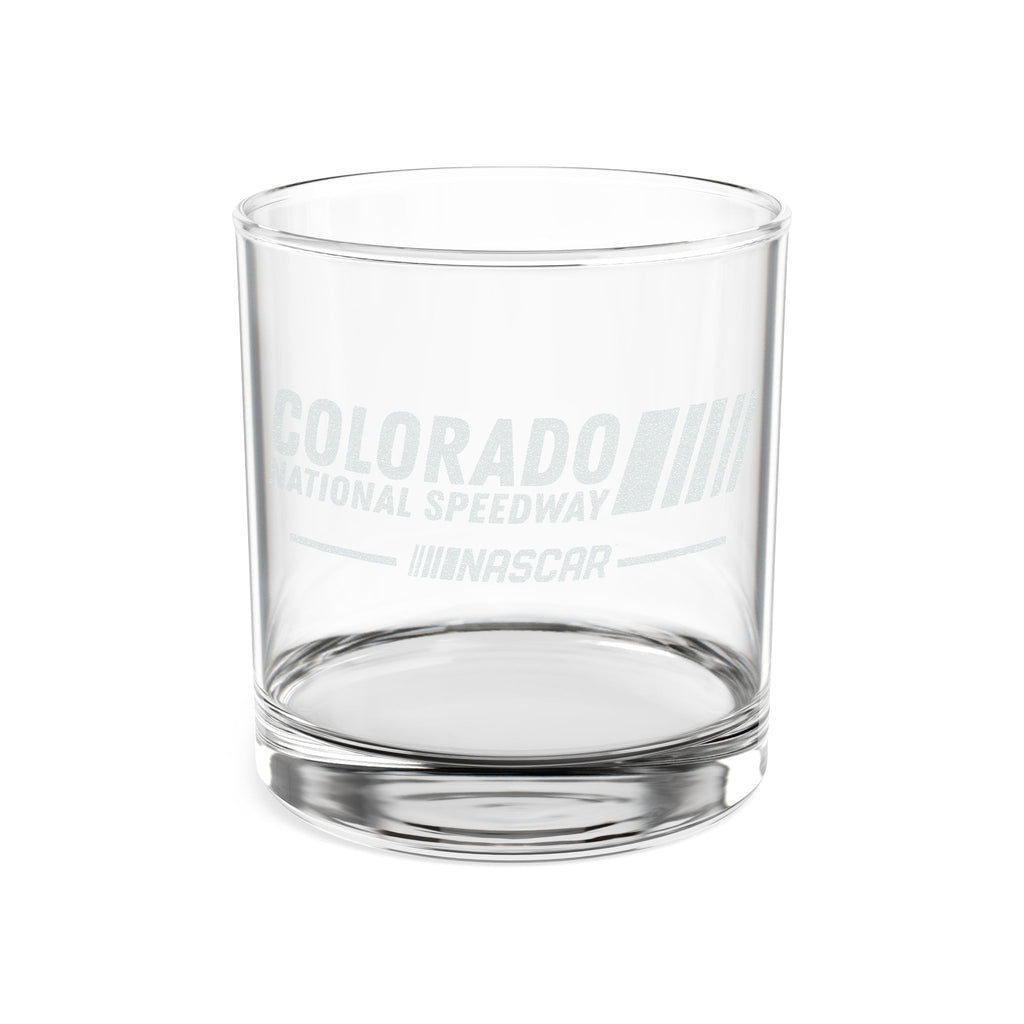 10 oz Engraved Rocks Glass | Colorado National Speedway