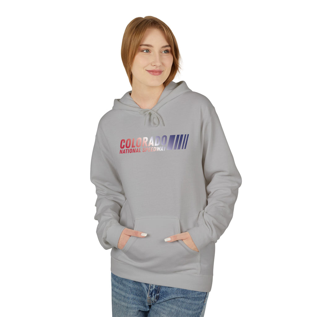 Red, White, Blue Edition Hoodie Unisex | Colorado National Speedway