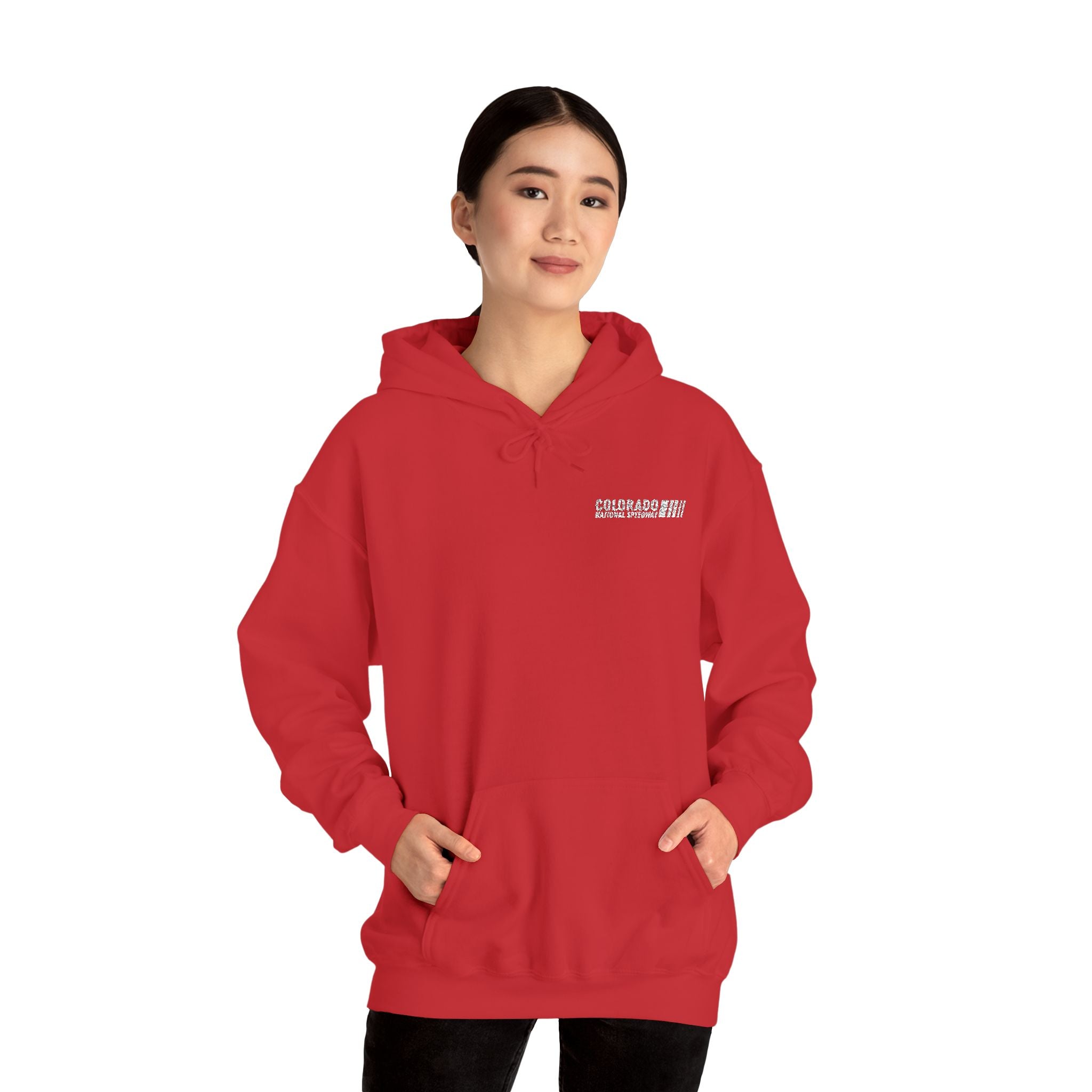 Embroidered Hoodie Unisex | Colorado National Speedway