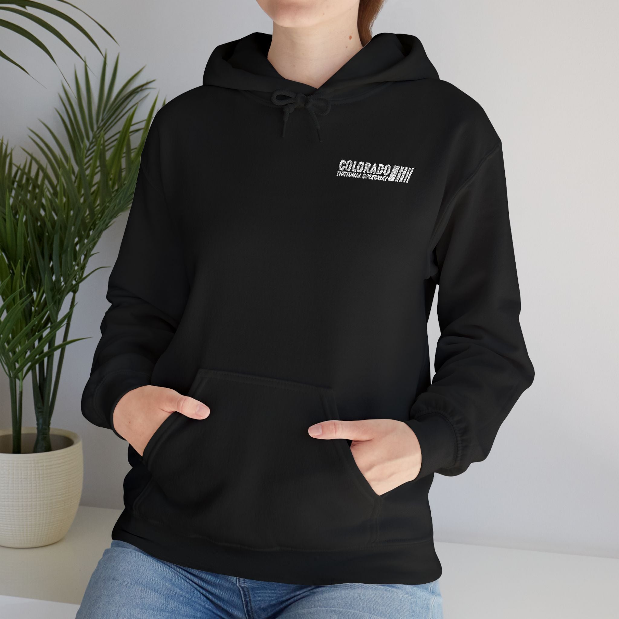 Embroidered Hoodie Unisex | Colorado National Speedway