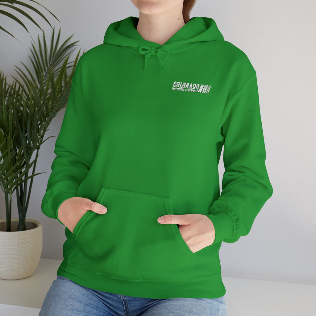 Embroidered Hoodie Unisex | Colorado National Speedway
