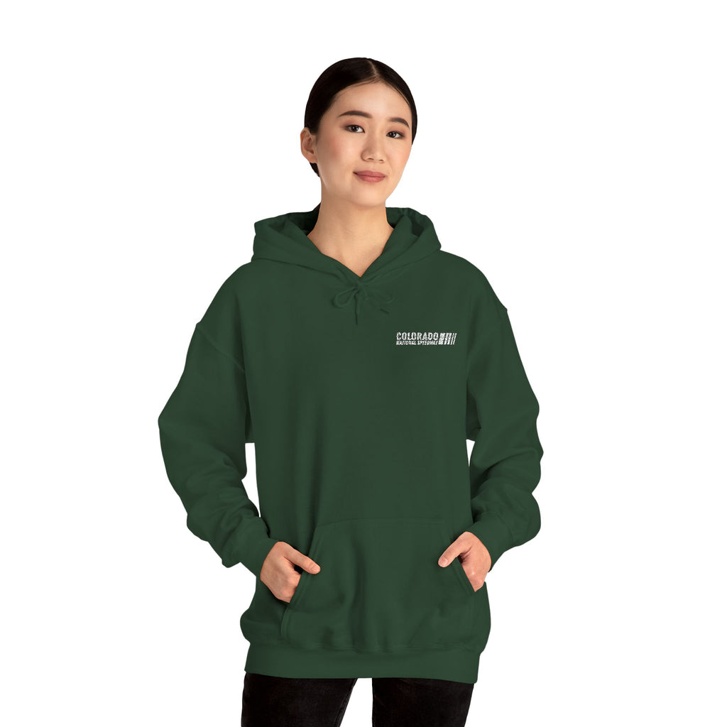 Embroidered Hoodie Unisex | Colorado National Speedway