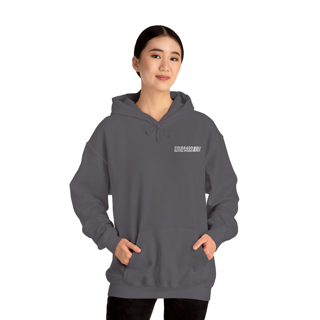 Embroidered Hoodie Unisex | Colorado National Speedway