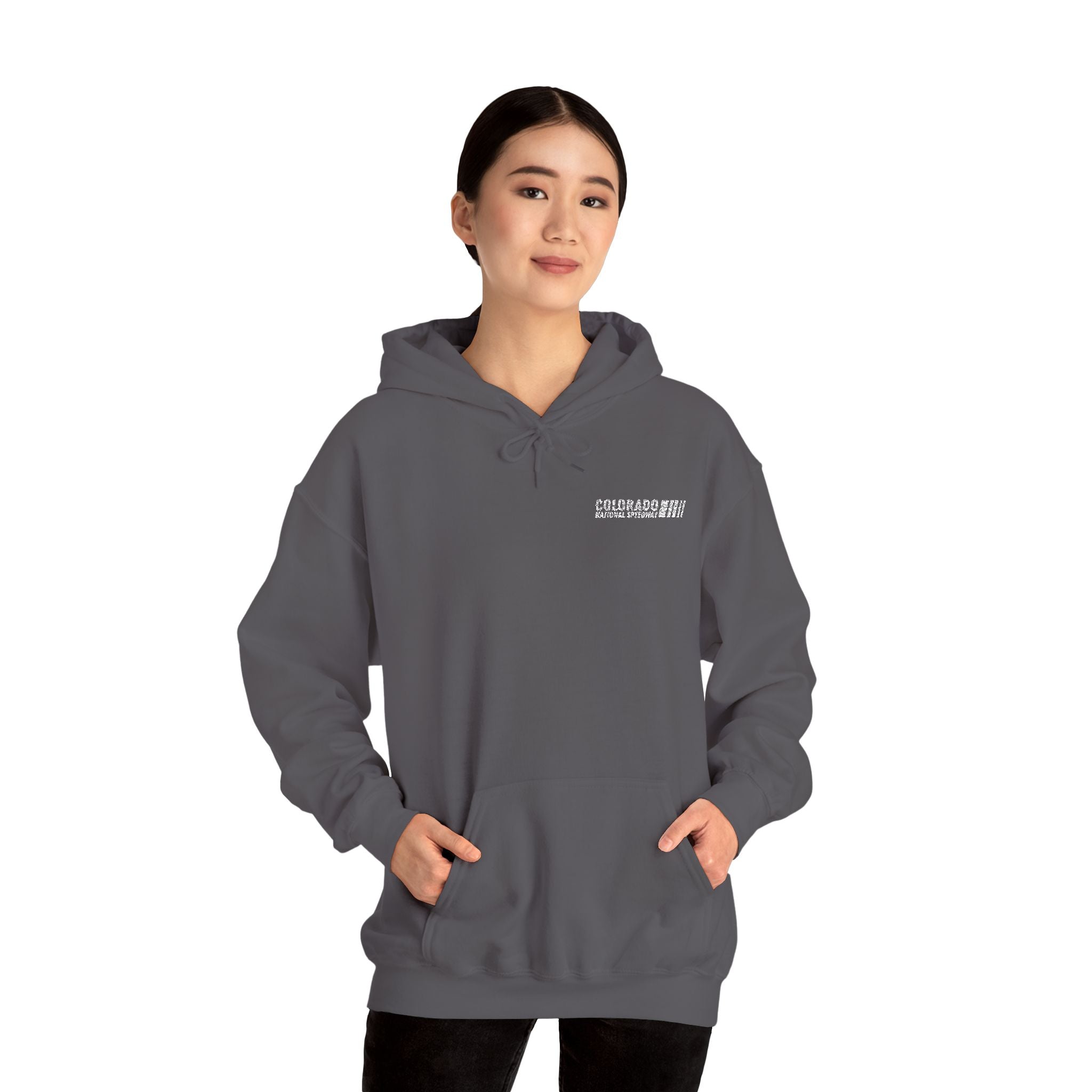 Embroidered Hoodie Unisex | Colorado National Speedway