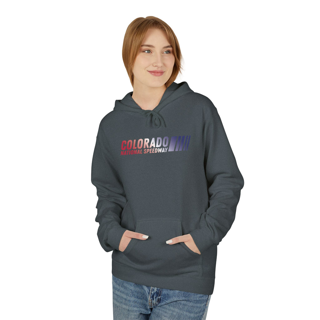 Red, White, Blue Edition Hoodie Unisex | Colorado National Speedway