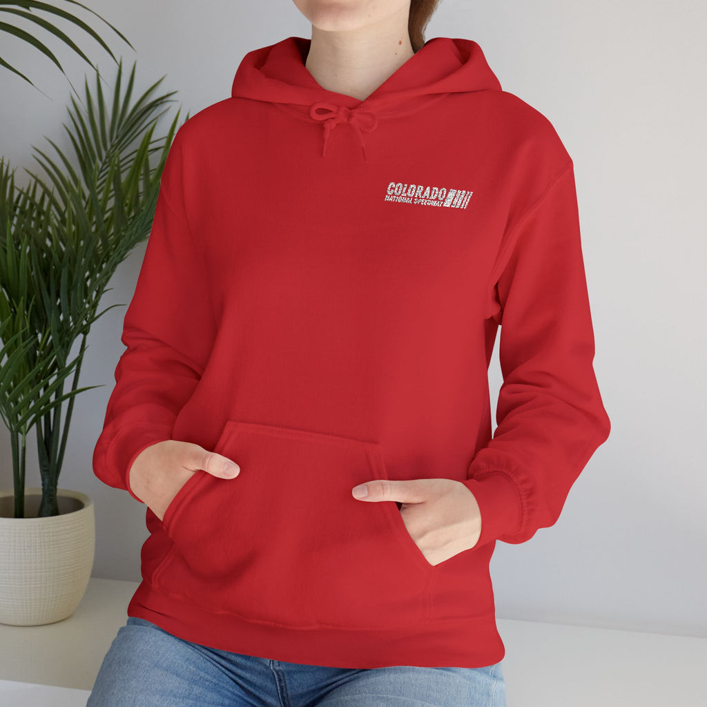 Embroidered Hoodie Unisex | Colorado National Speedway