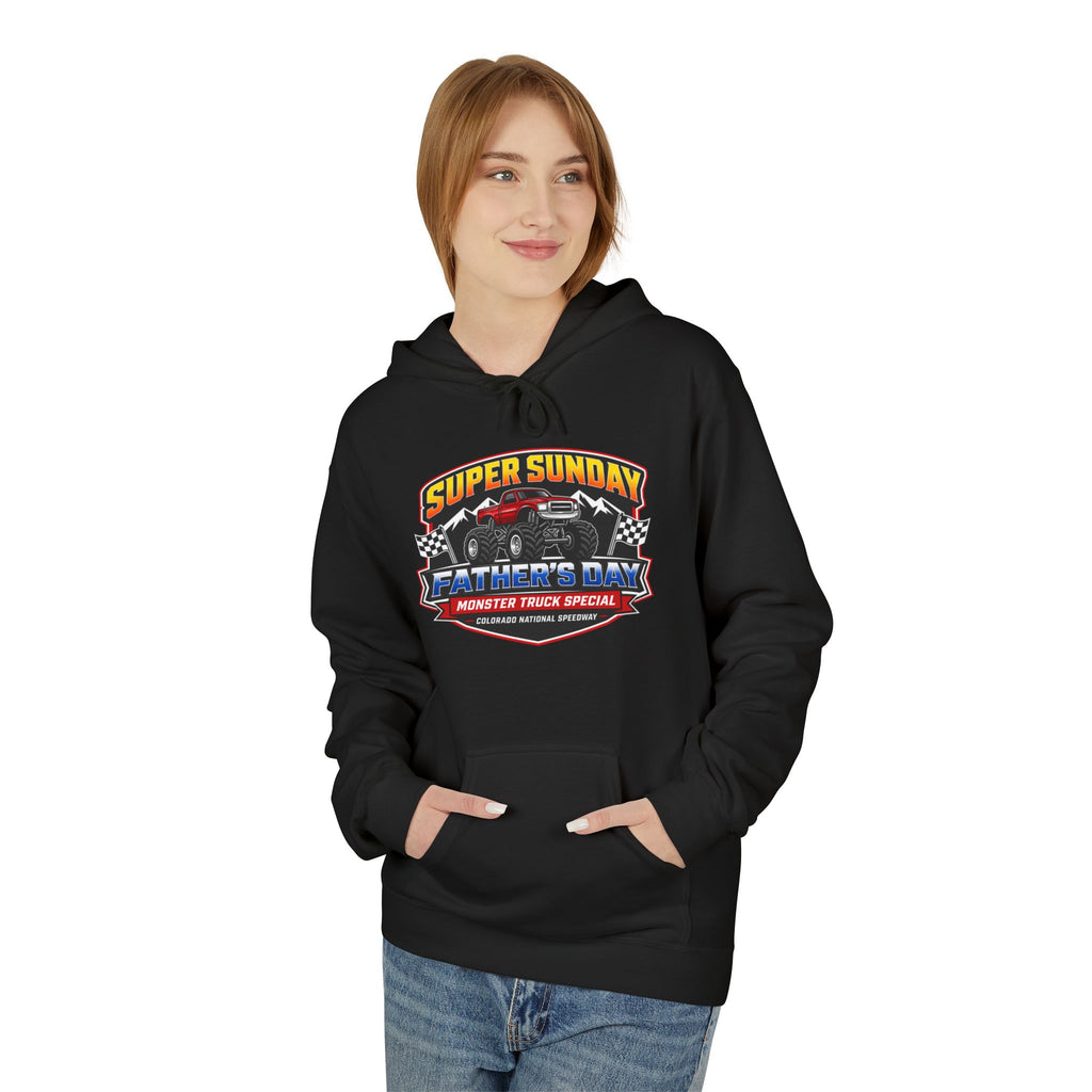 Super Sunday Father's Day Monster Truck Special Hoodie Unisex | Colorado National Speedway
