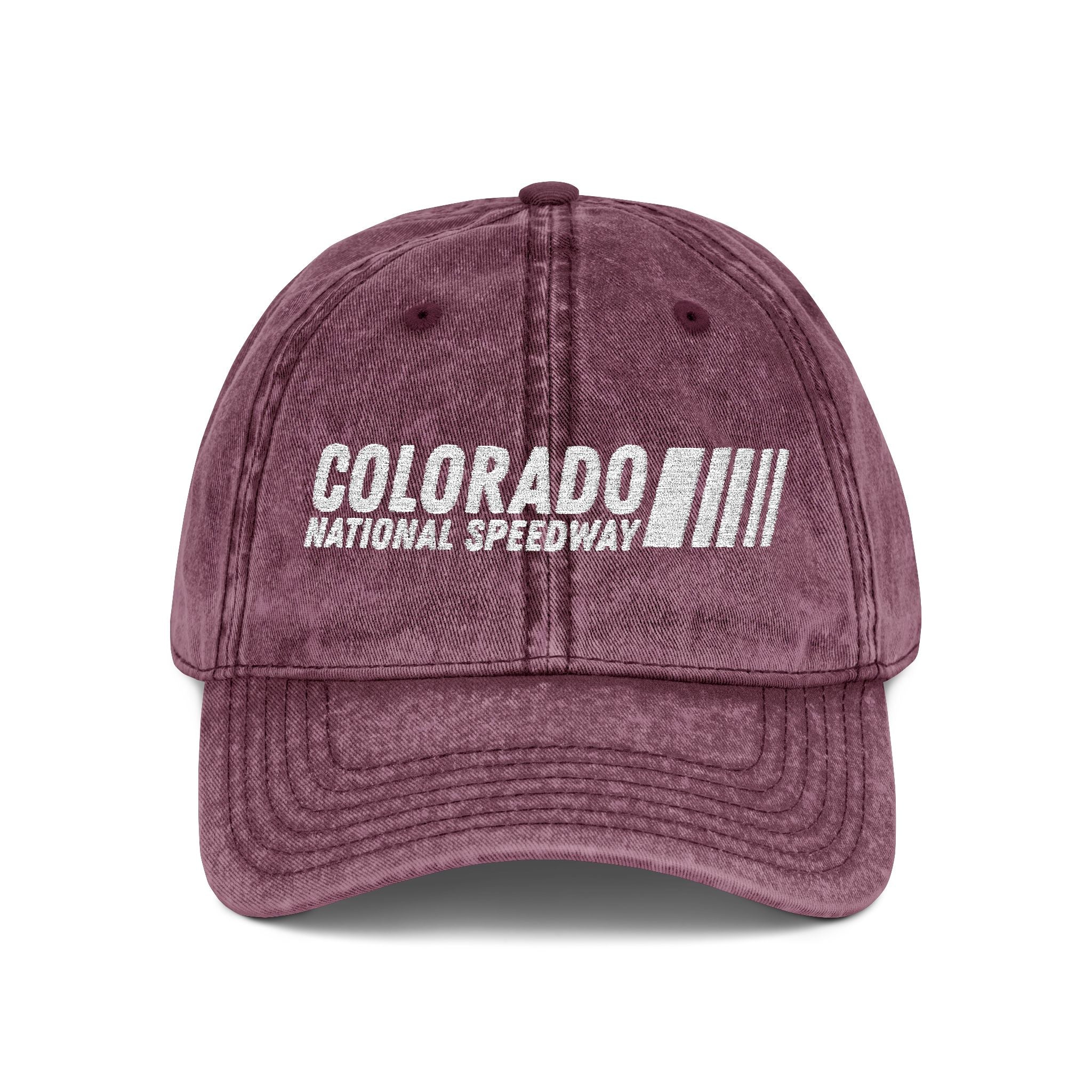 Vintage Embroidered Cap | Colorado National Speedway