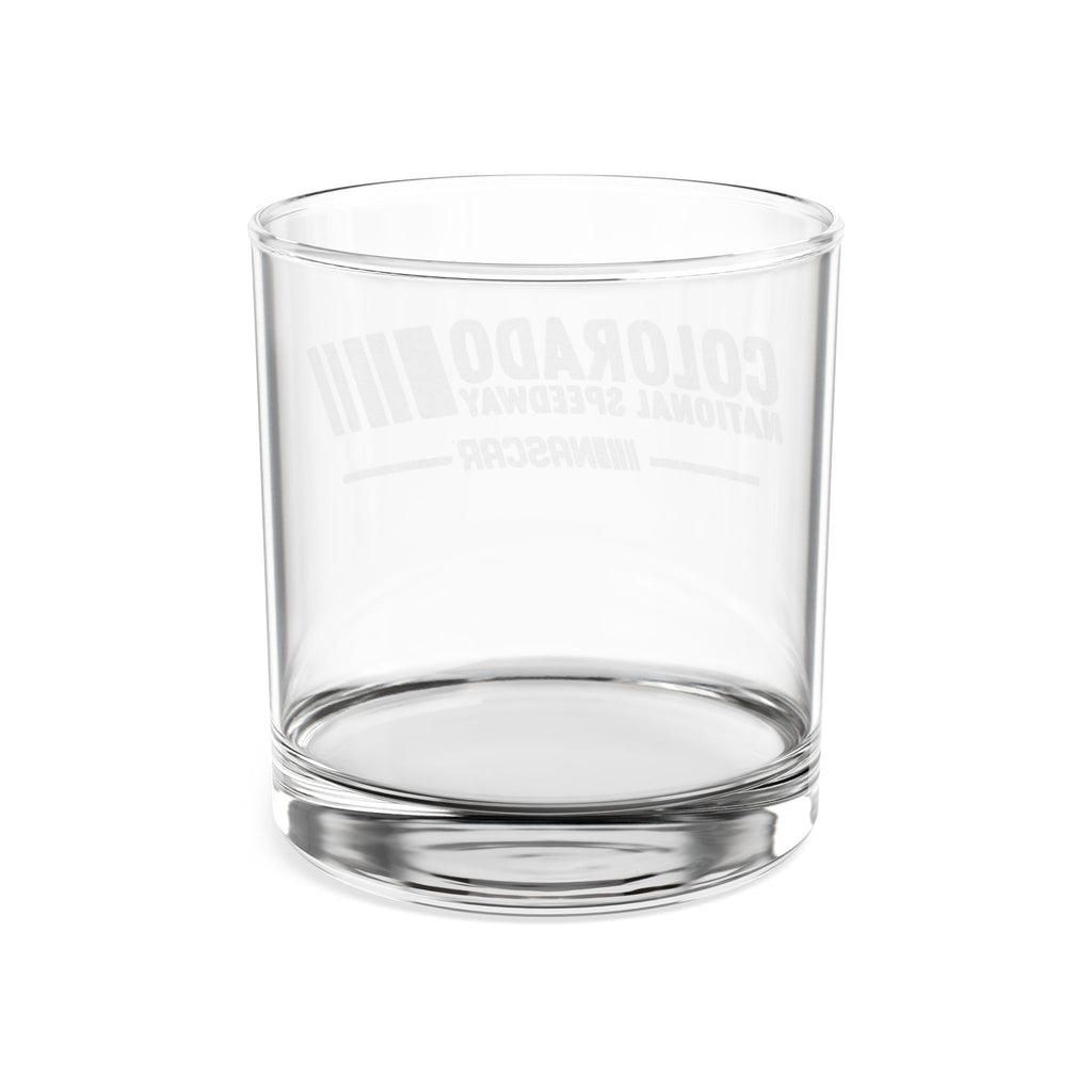 10 oz Engraved Rocks Glass | Colorado National Speedway