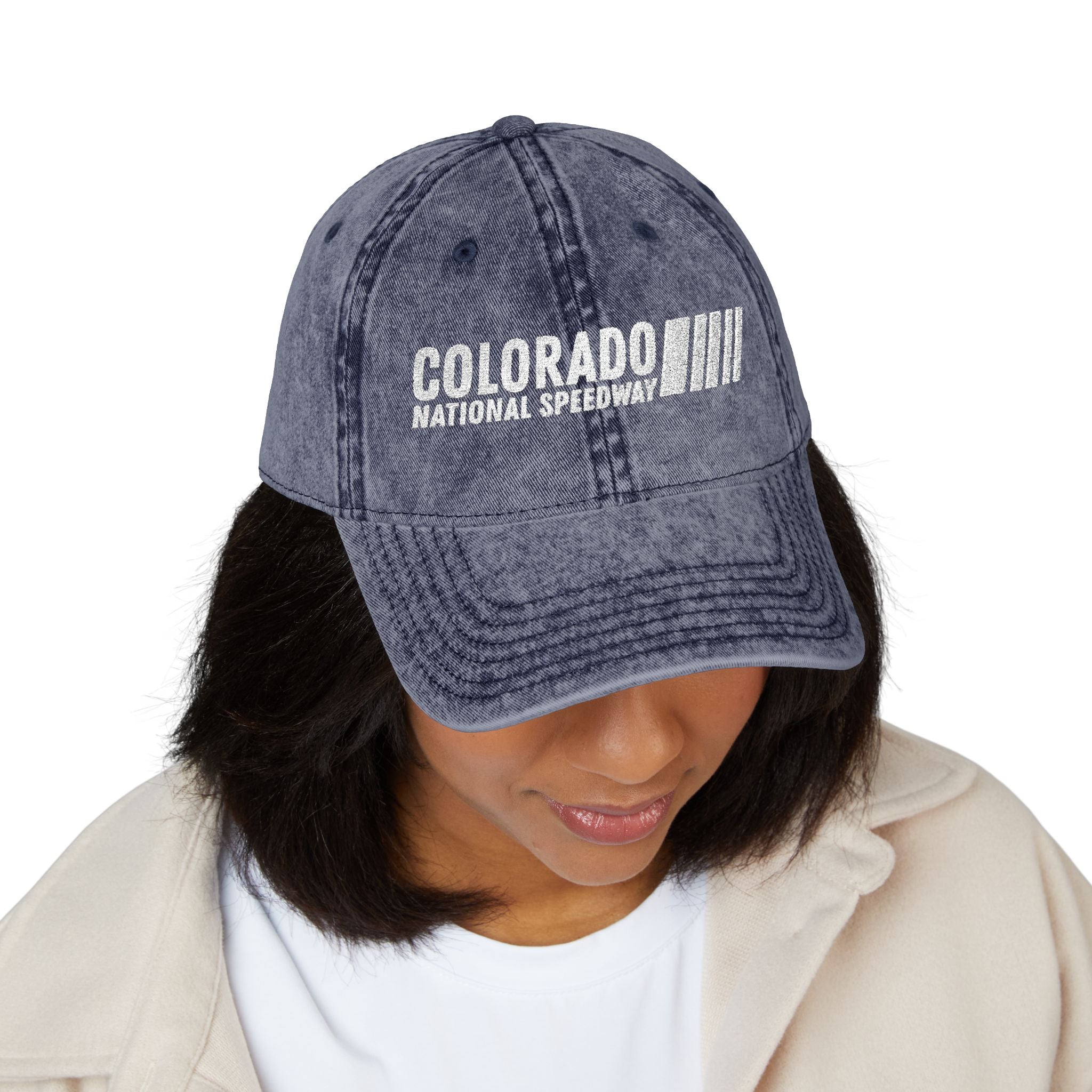 Vintage Embroidered Cap | Colorado National Speedway