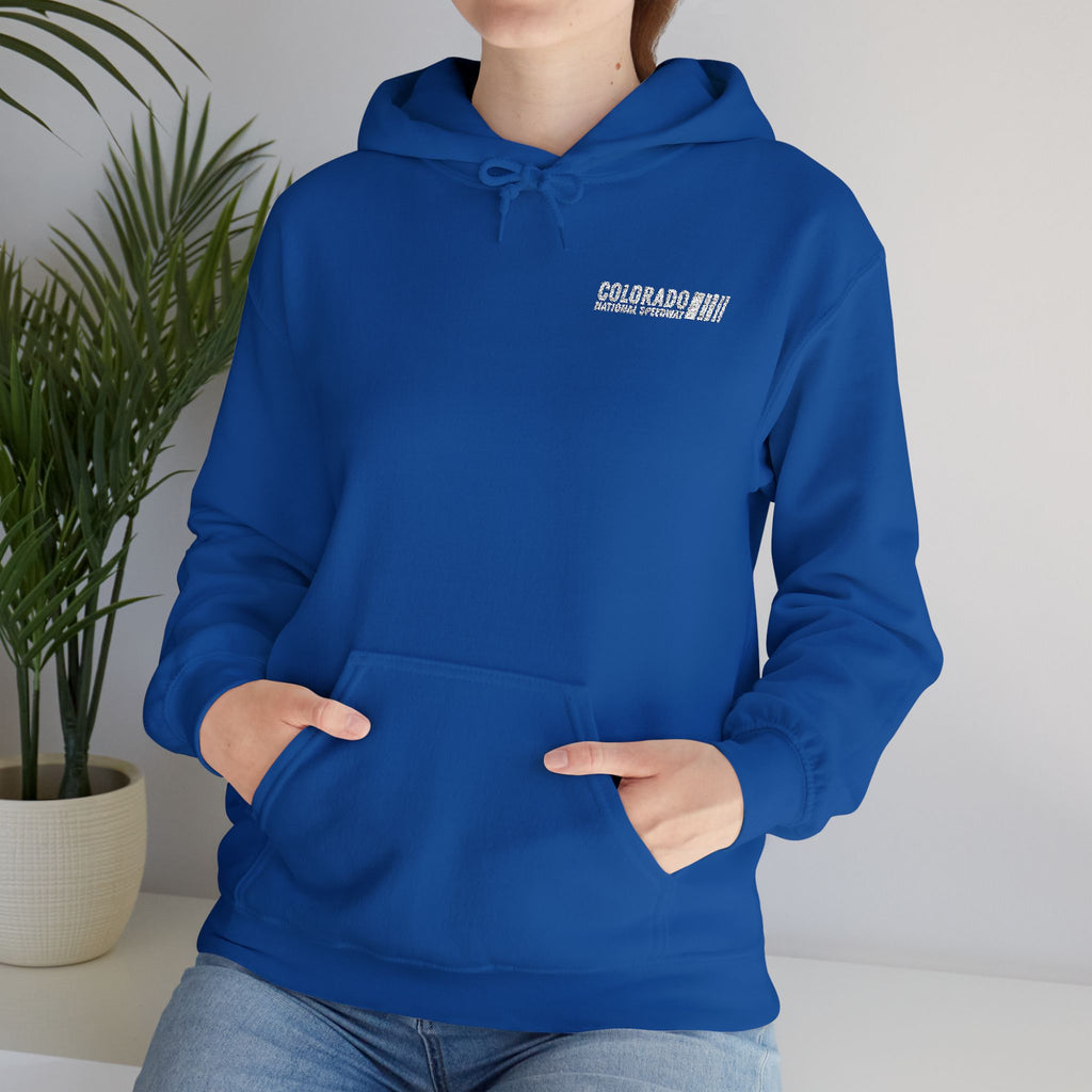 Embroidered Hoodie Unisex | Colorado National Speedway