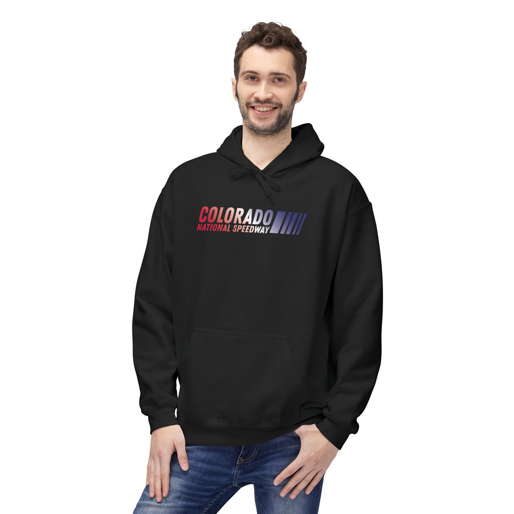 Red, White, Blue Edition Hoodie Unisex | Colorado National Speedway
