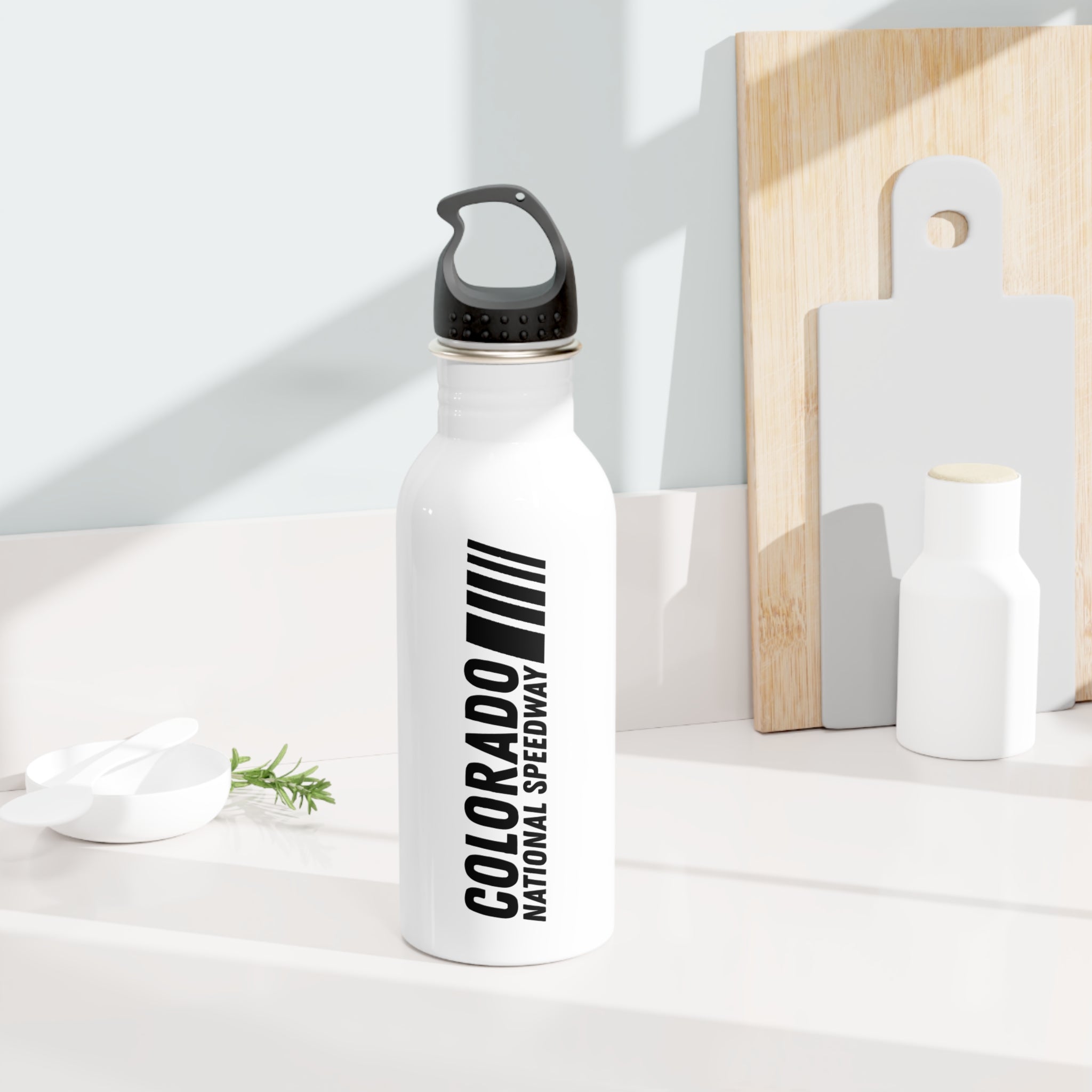Stainless Steel Water Bottle | Colorado National Speedway