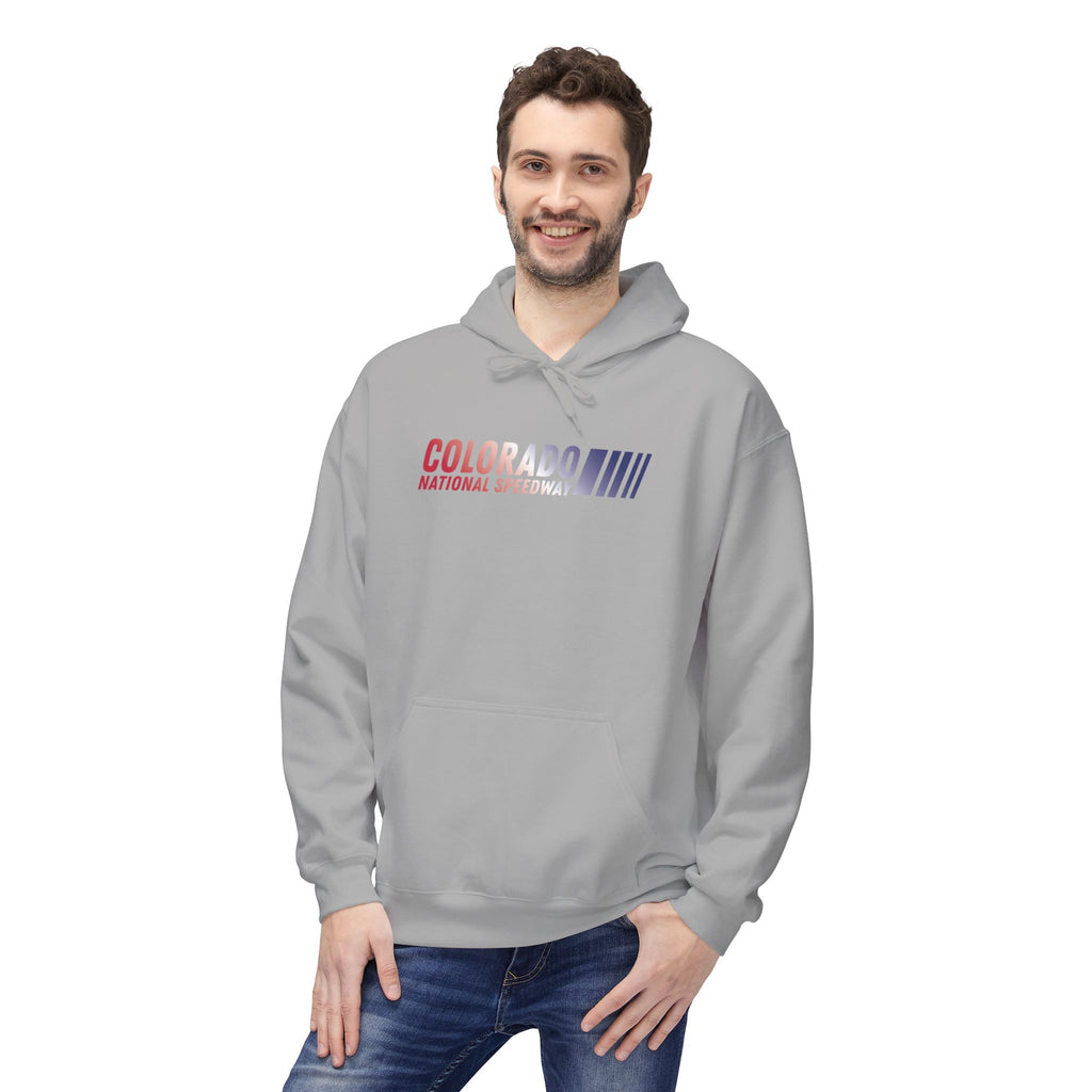 Red, White, Blue Edition Hoodie Unisex | Colorado National Speedway