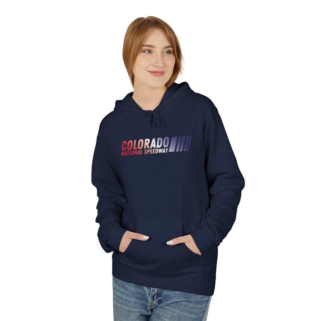 Red, White, Blue Edition Hoodie Unisex | Colorado National Speedway