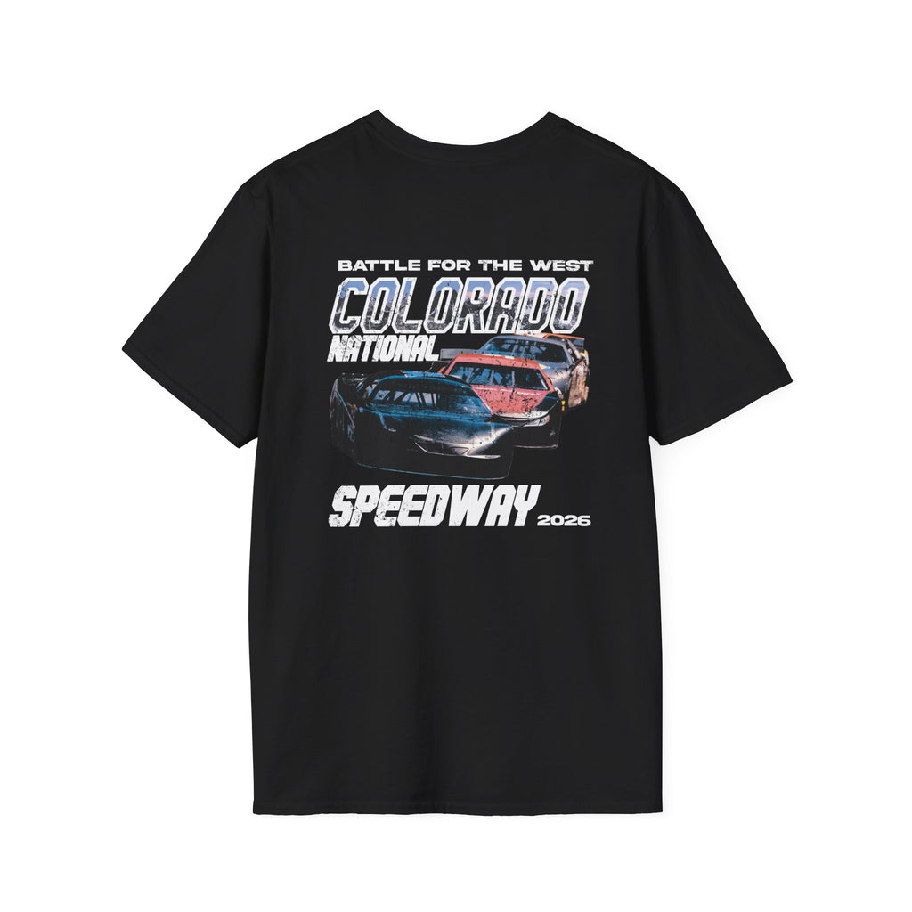 Battle for the West 2026 T-Shirt Unisex | Colorado National Speedway