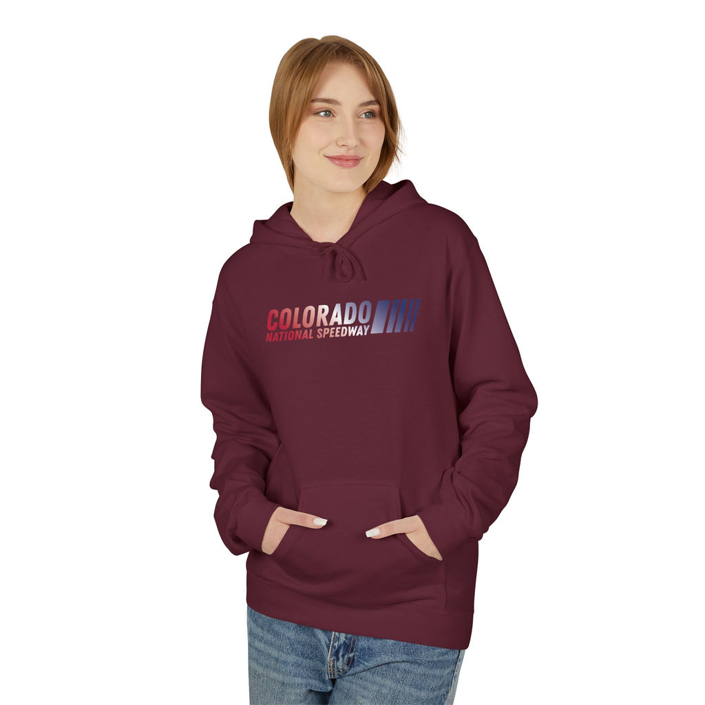 Red, White, Blue Edition Hoodie Unisex | Colorado National Speedway