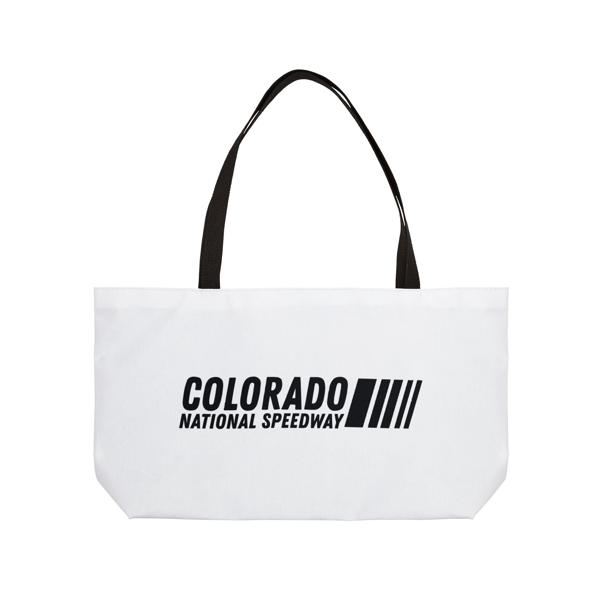 White Tote Bag | Colorado National Speedway