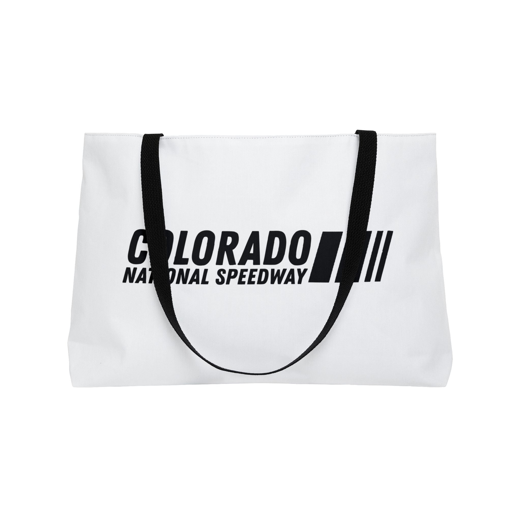 White Tote Bag | Colorado National Speedway